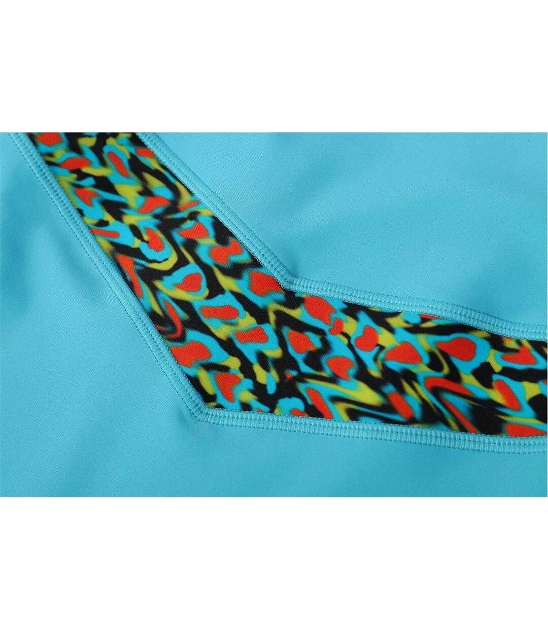 Maillot De Bain Shorty Motif/style Logo Femme Bleu Noir Slazenger-3