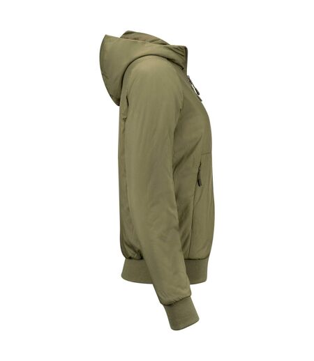 Womens/ladies Franklin Lightweight Jacket Moss Green James Harvest
