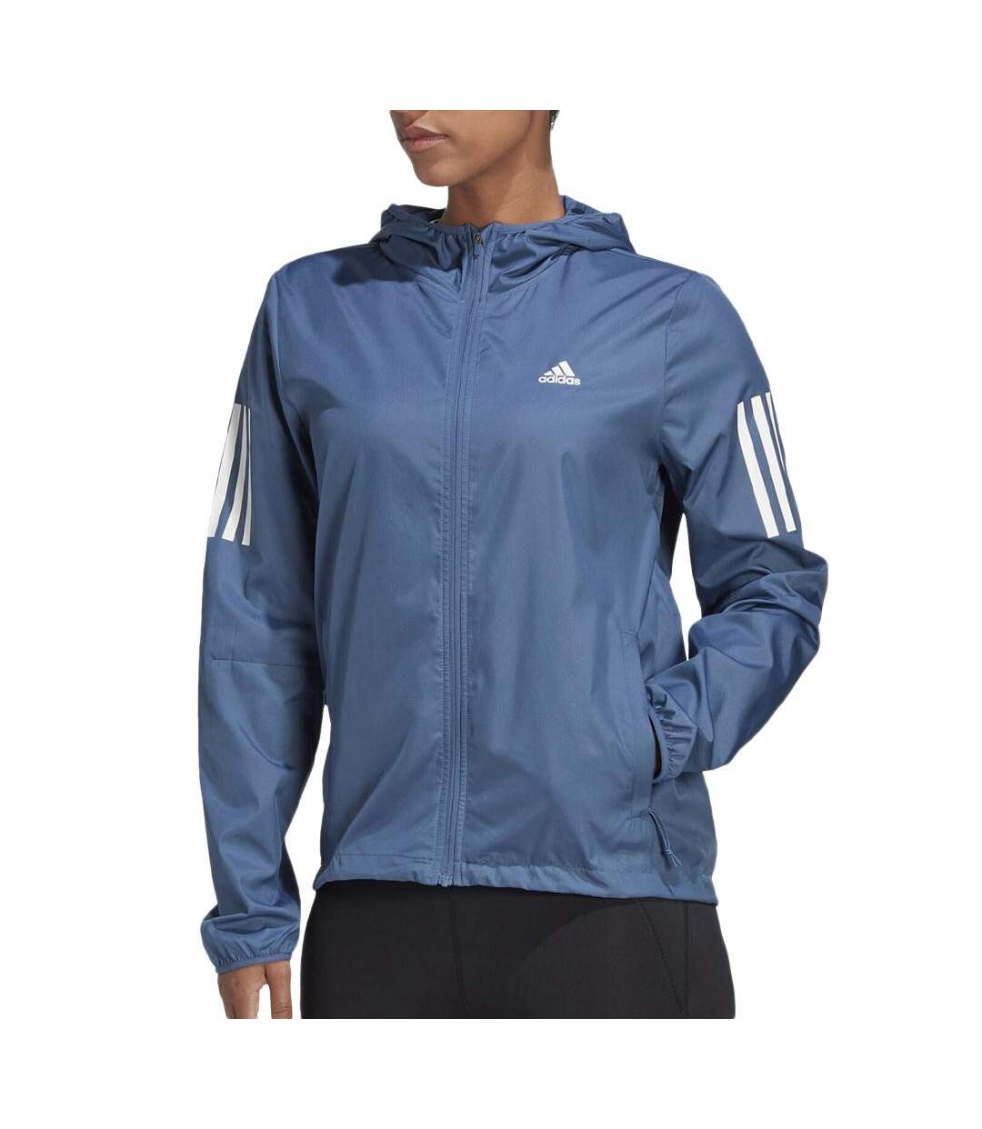Veste bleu femme adidas windbreaker - l-2