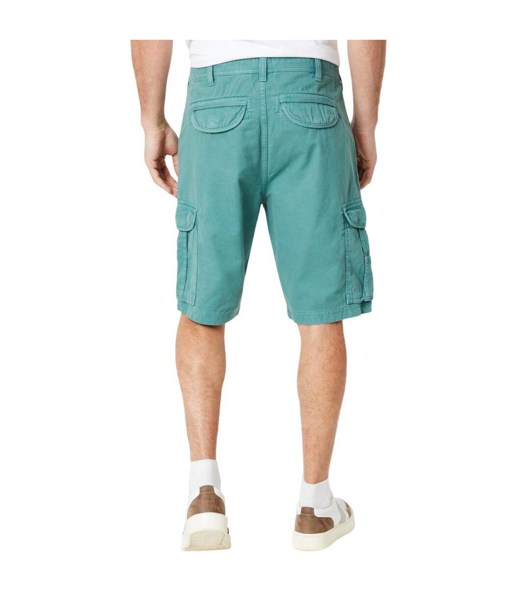 Short à poches homme turquoise vif Maine-2