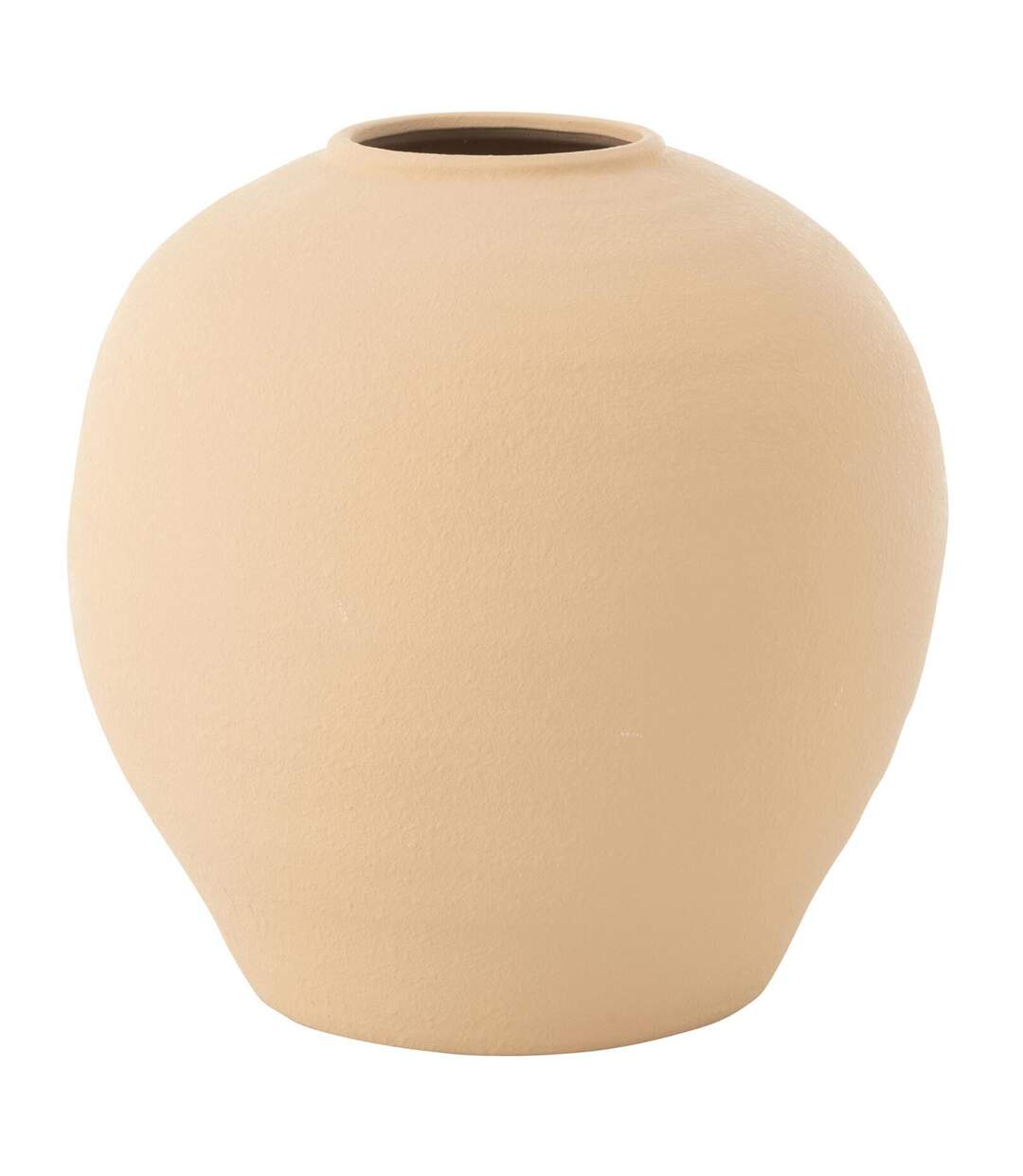 Vase Déco en Argile Cassia 38cm Beige-1