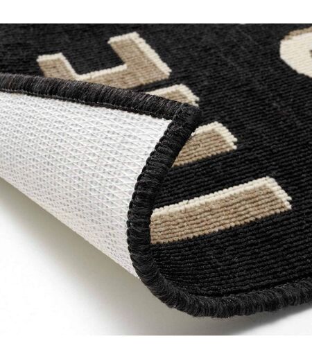 Tapis de Cuisine Breakfast 50x80cm Noir