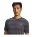 Mens Velociti Performance Gym T-shirt Castle Rock Grey Under Armour-3
