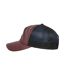 Casquette trucker adulte pourpre / noir Flexfit