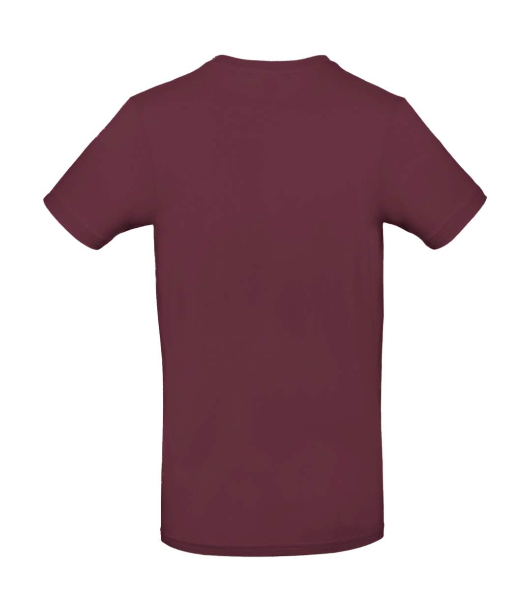 T-shirt manches courtes homme bordeaux B&C B&C