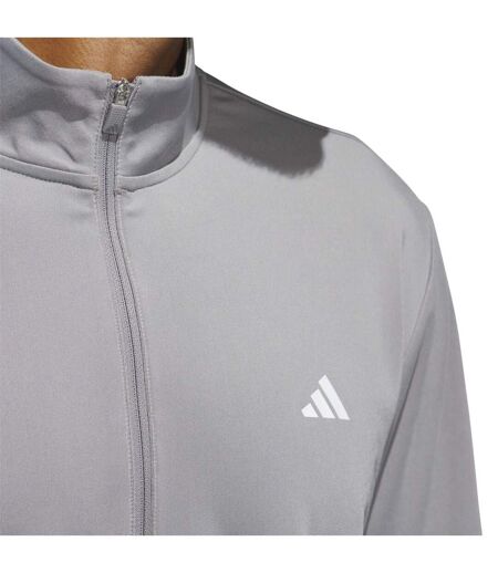 Haut De Survêtement Motif/style 3 Rayures Homme Gris Adidas