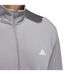 Haut De Survêtement Motif/style 3 Rayures Homme Gris Adidas-4