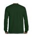 Unisex adult ultra plain cotton long-sleeved t-shirt forest green Gildan