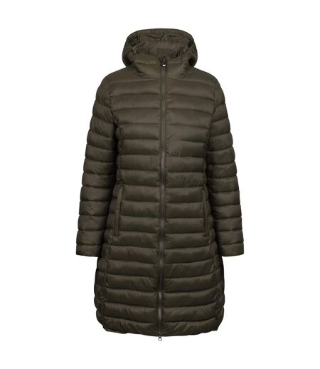 Doudoune Matelassée Dorothea Femme Vert Kaki Trespass
