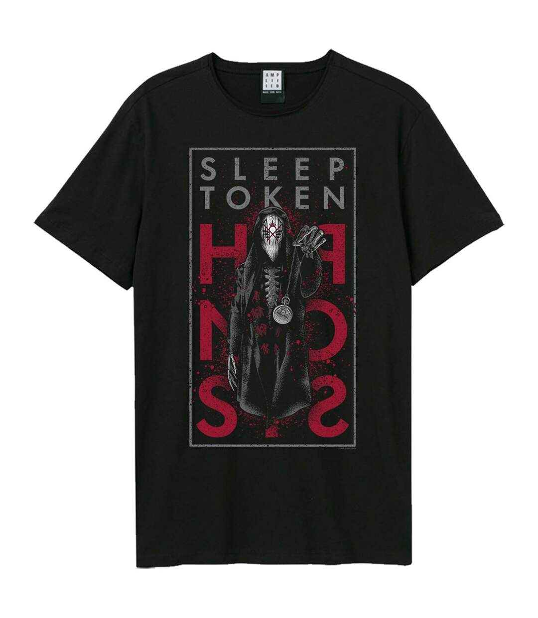 T-shirt Style Sleep Token Hypnosis Adulte Noir Amplified-1