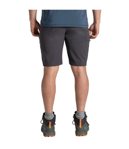 Mens Kiwi Pro Iii Casual Shorts Dark Lead Craghoppers