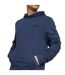 Sweat à capuche emmson homme bleu marine Crosshatch Crosshatch