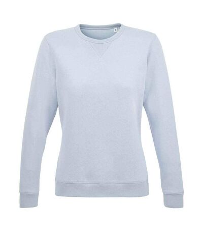 SOLS Womens/Ladies Sully Sweatshirt (Creamy Blue)