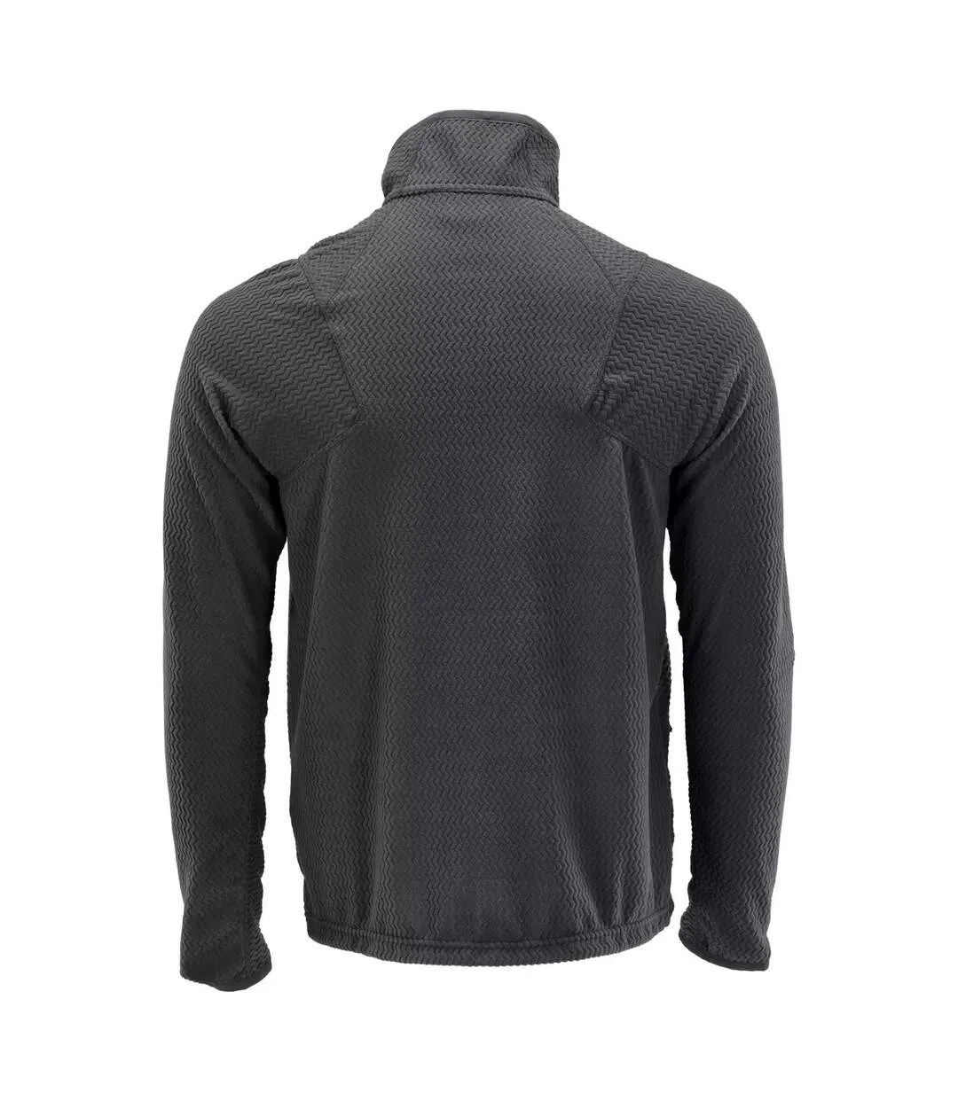 Mens Customised Patterned Fleece Jacket Stone Grey Mascot-2