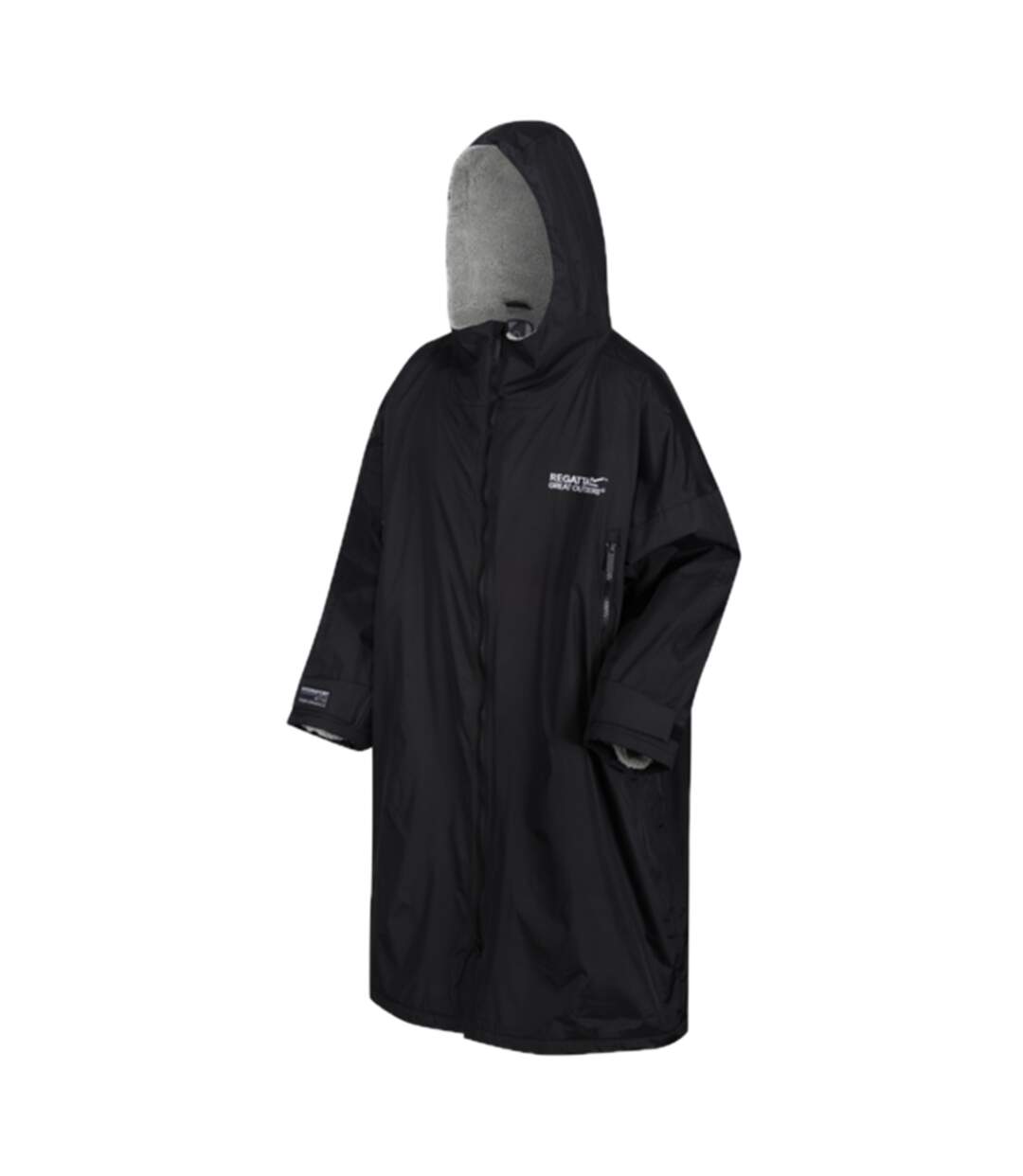 Unisex Adult Waterproof Fleece Lined Changing Robe Ivy Moss Regatta-3