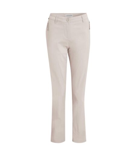 Pantalon Uni À Taille Mi-haute Kiwi Pro Femme Blanc Cassé Craghoppers