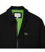 Mens Lined Track Jacket Black Lacoste-3