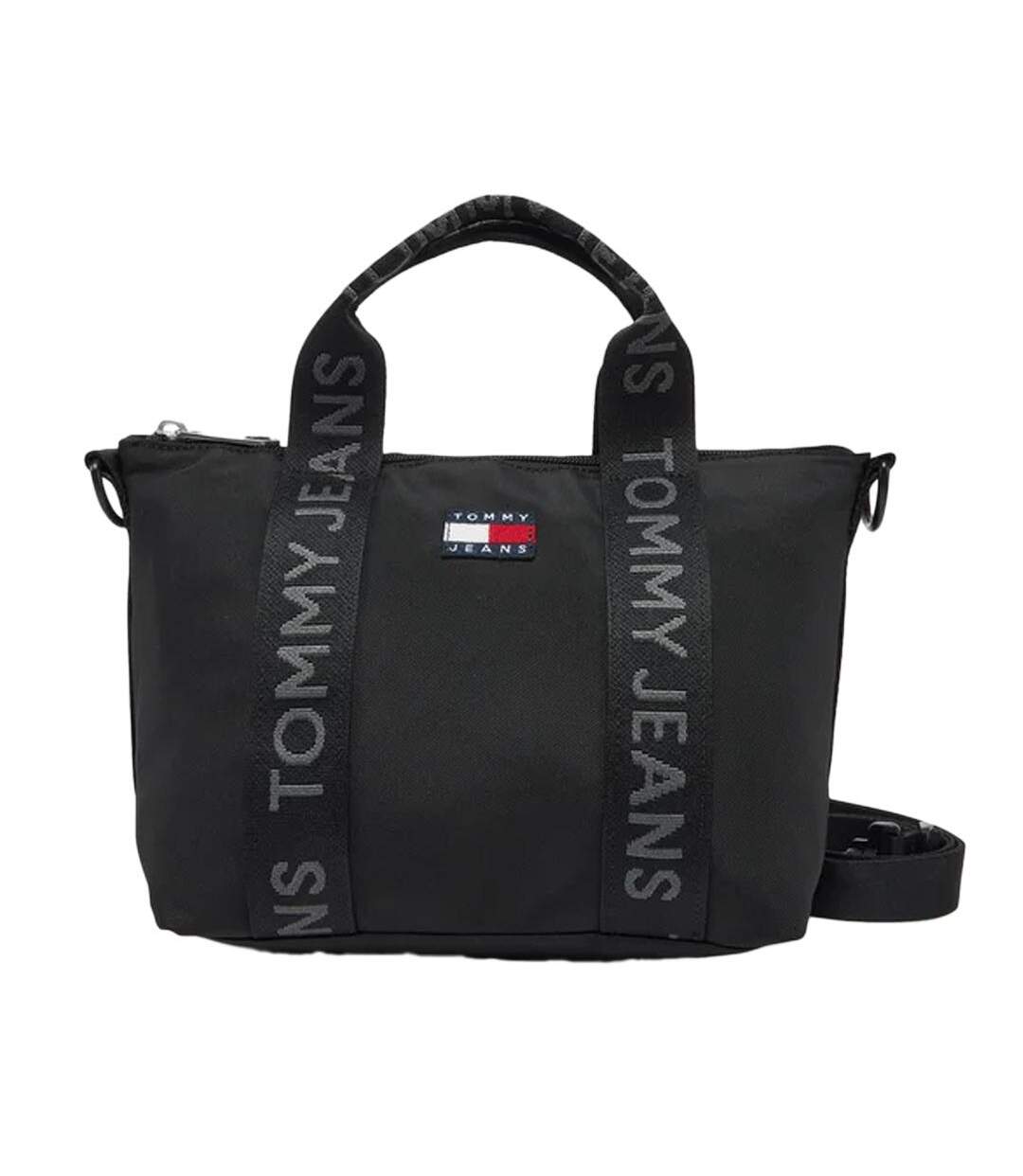 Sac à main noir femme tommy hilfiger daily mini - taille unique-1