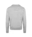 Mens Ribbed Collar Sweatshirt Grey Aquascutum-2