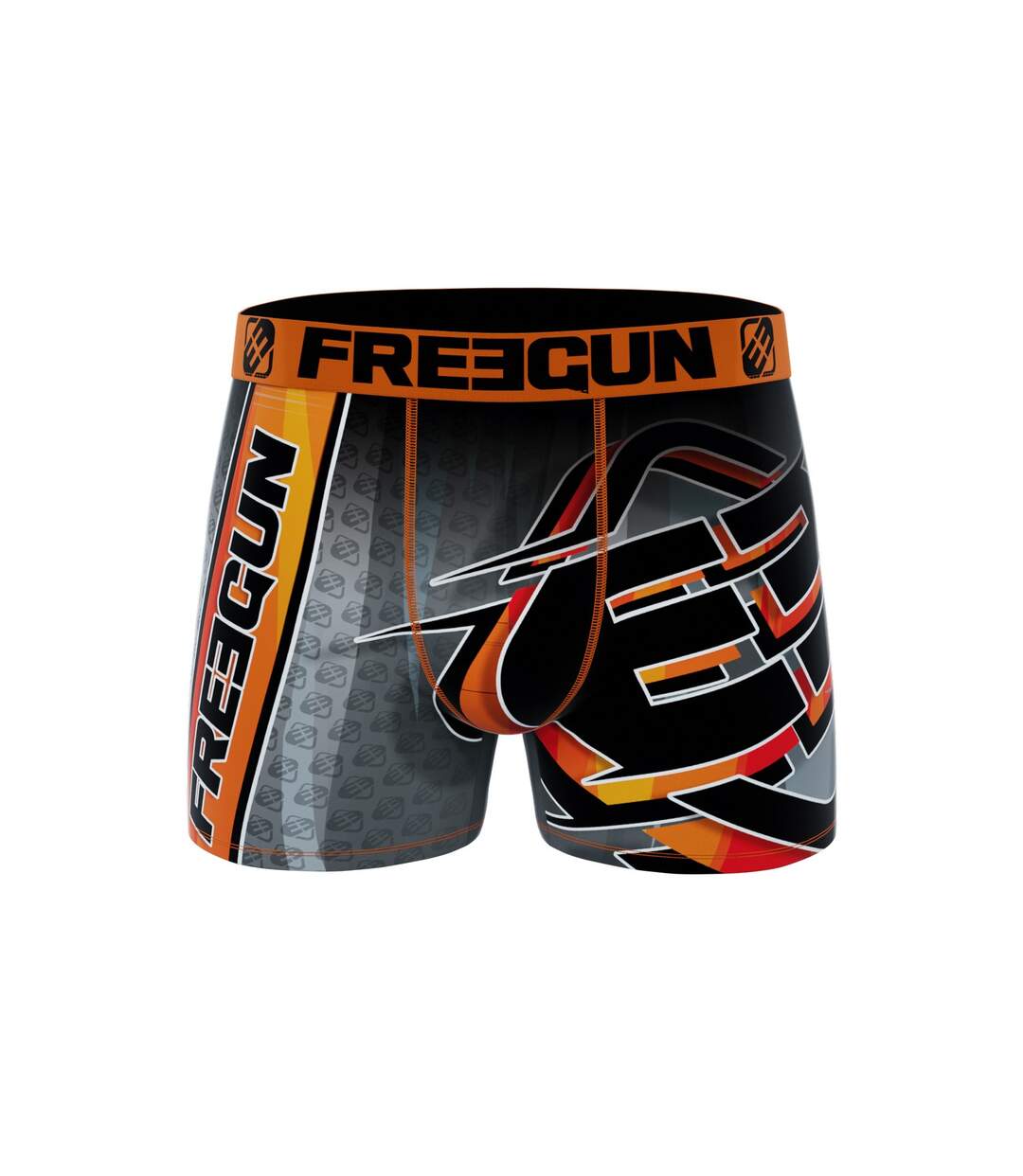 Lot de 5 Boxers microfibre Homme Racing Freegun