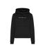 Sweat À Capuche Motif/style Logo Femme Noir Calvin Klein-1