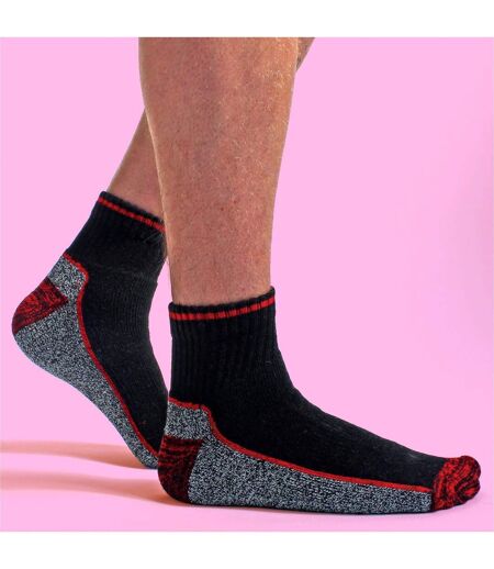 6 Pairs Mens Ankle Soft Breathable Bamboo Work Socks for Summer