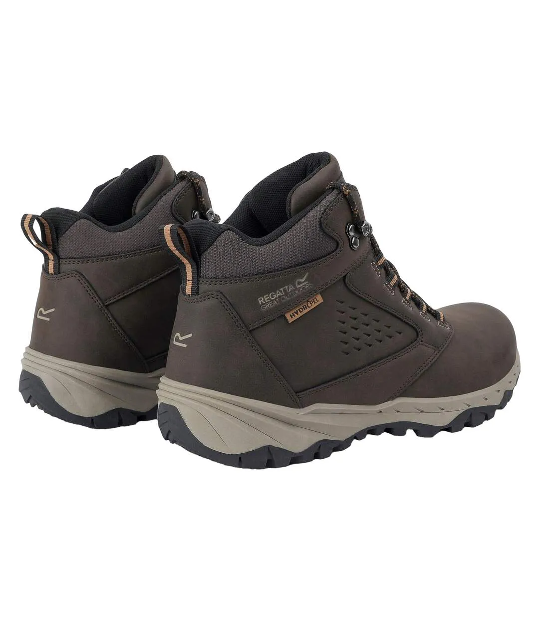 Bottines De Marche Amble Homme Tourbe Brun Clair Regatta-2