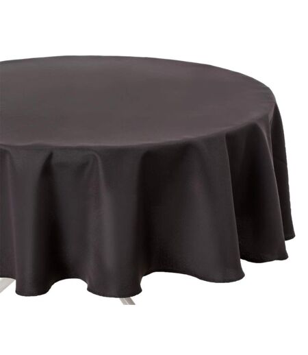 Nappe Antitache Ronde Unie 180cm Ardoise