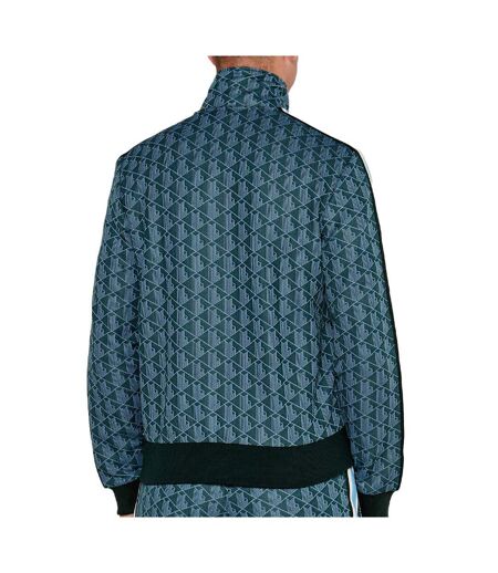 Veste zippé vert/bleu homme lacoste sh1368