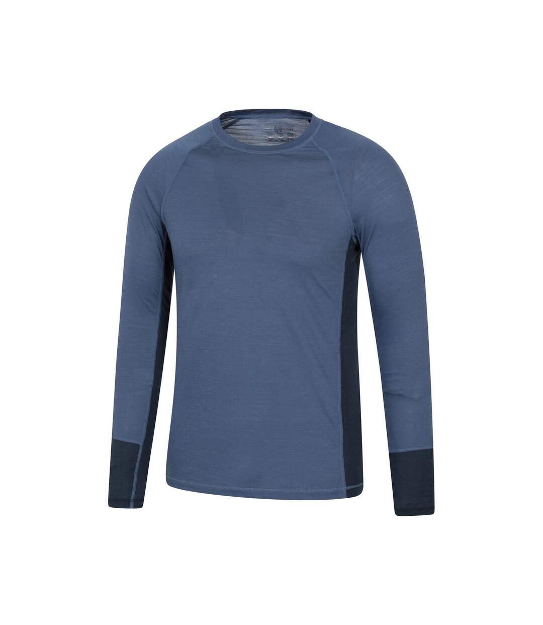 Mens Long-sleeved Base Layer Top Navy Mountain Warehouse-3