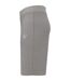 Short De Jogging Motif/style Logo Homme Gris Chiné Chiné SikSilk-3
