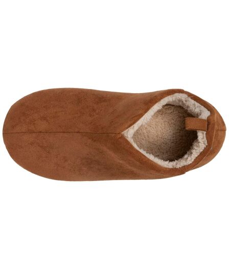 Isotoner Chaussons Bottillons homme confortables, chauds, intérieur sherpa