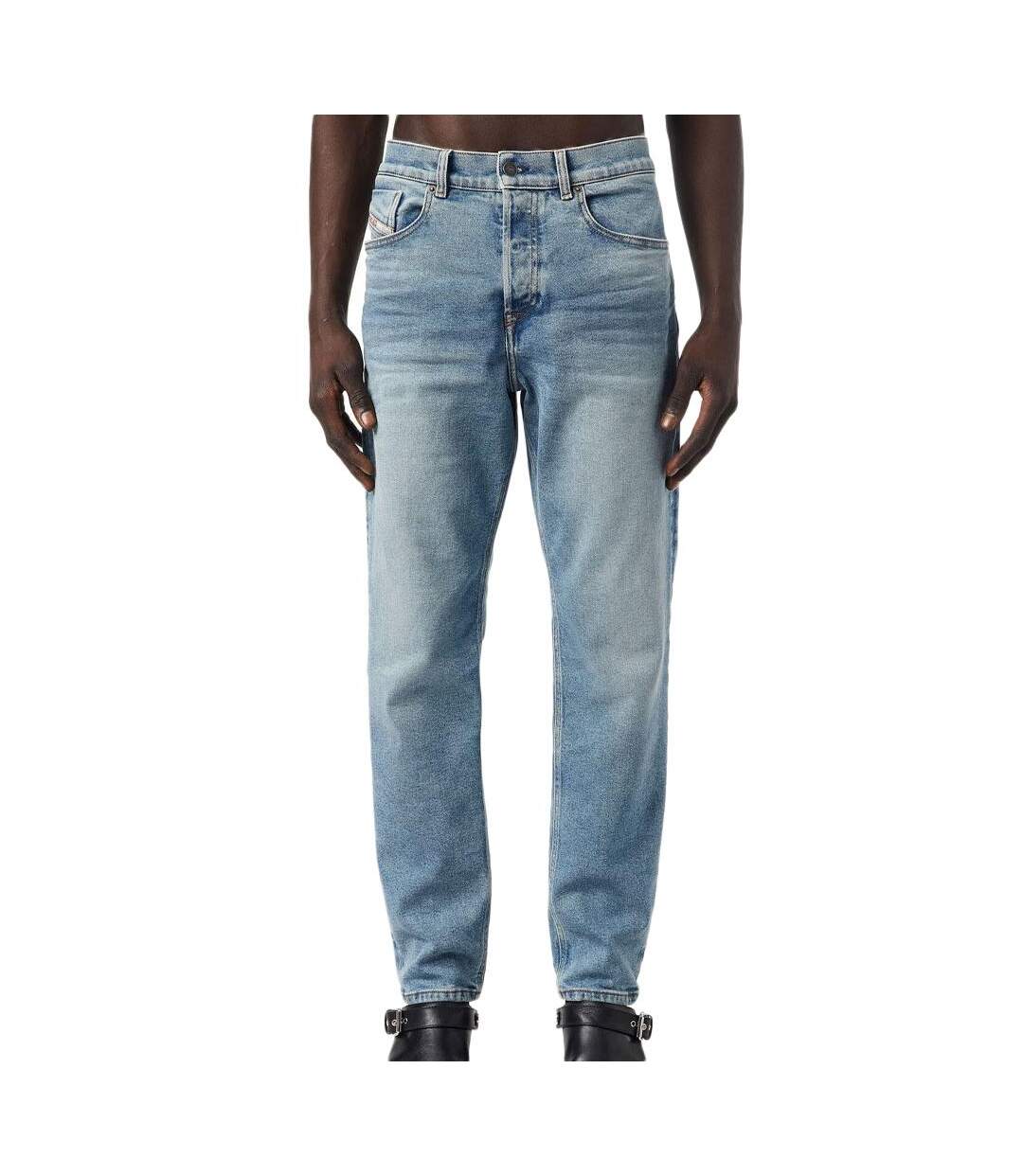 Jean Droit Bleu Délavé Homme Diesel 2005 Dfining - W27-L30