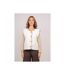 Gilet sans manches sherpa finitions léopard UMALIA - Dona X Lisa-1