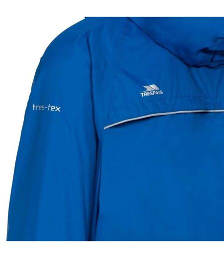 Coupe-vent Pliable Qikpac Unisexe Bleu Rouge Trespass