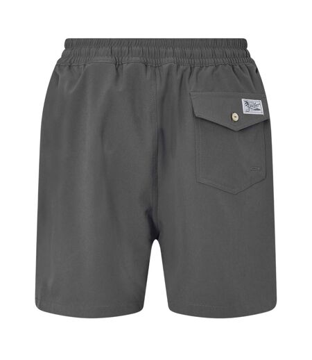 Mens Traveller Swim Shorts Grey Ralph Lauren