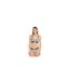 Womens/ladies Organic Cotton Thong Grey Heather Heather Calvin Klein-1