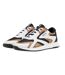 Mens Titanium Leather Running Trainers Beige Boss-3