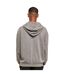 Womens/ladies Acid Wash Sweat À Capuche Oversize Asphalte Build Your Brand-3