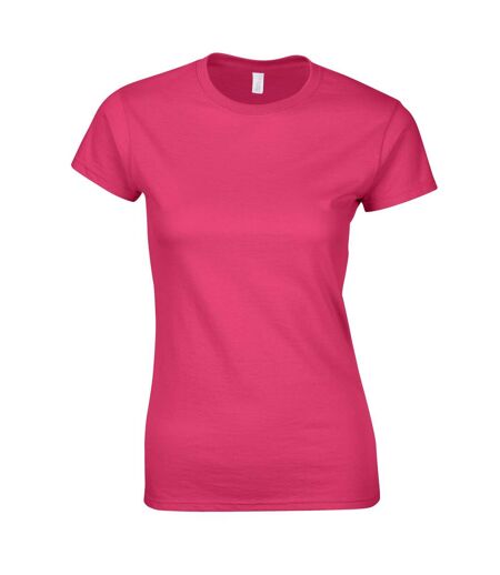 Gildan Womens/Ladies Softstyle Ringspun Cotton T-Shirt (Heliconia) - UTRW10049