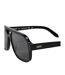 Unisex Adult Forks Sunglasses One Size Black Dark Grey Off White-3
