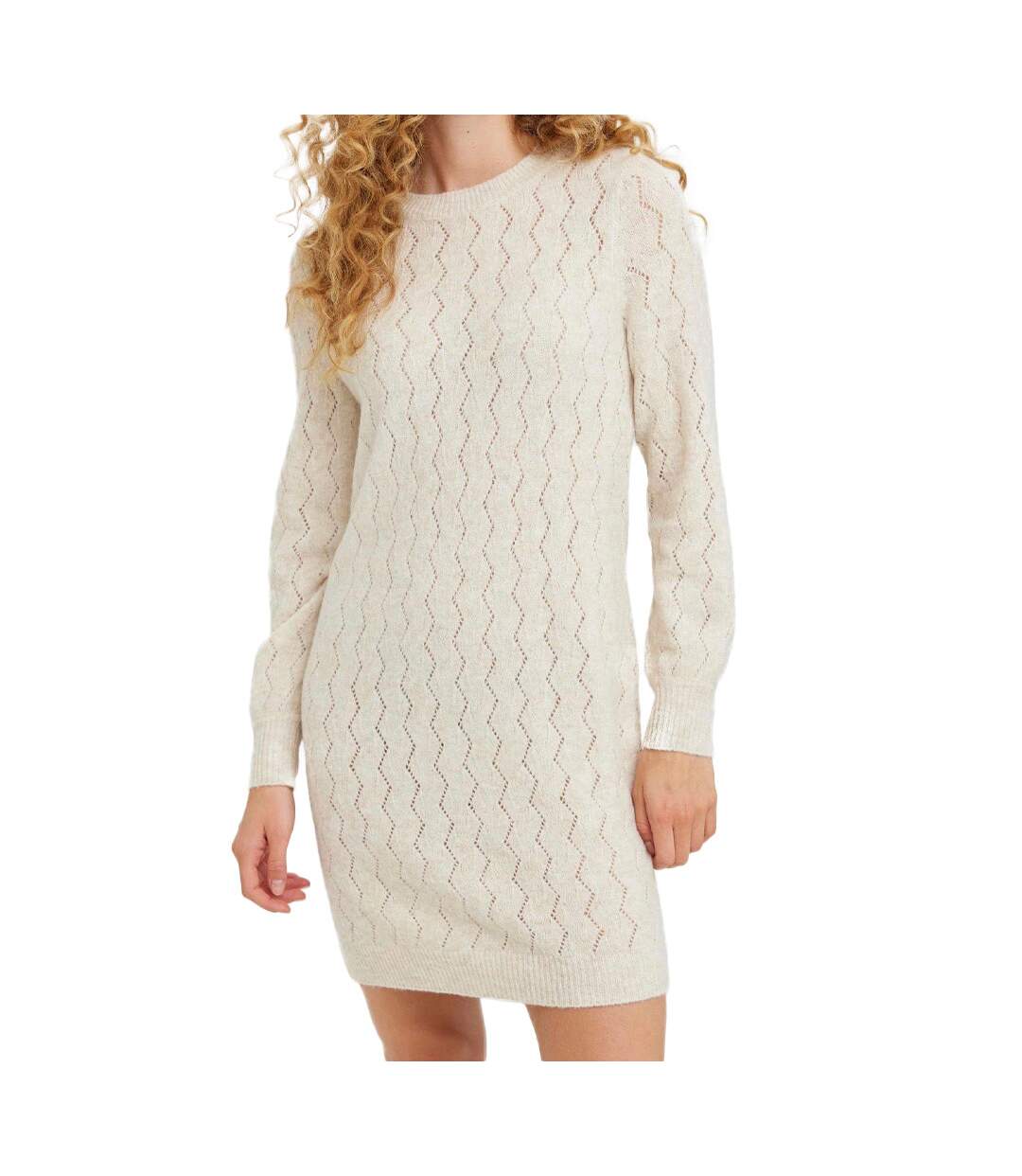 Robe Beige Femme Vero Moda Yen-1