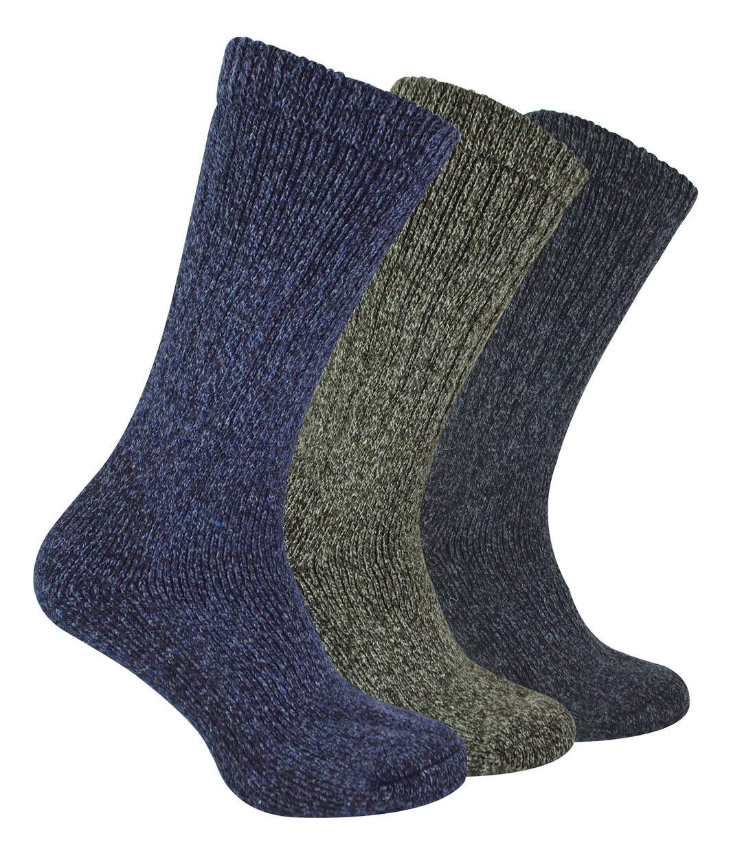 Sock Snob - 3 Paires Chaussettes Merinos Froid Chaudes Randonnée