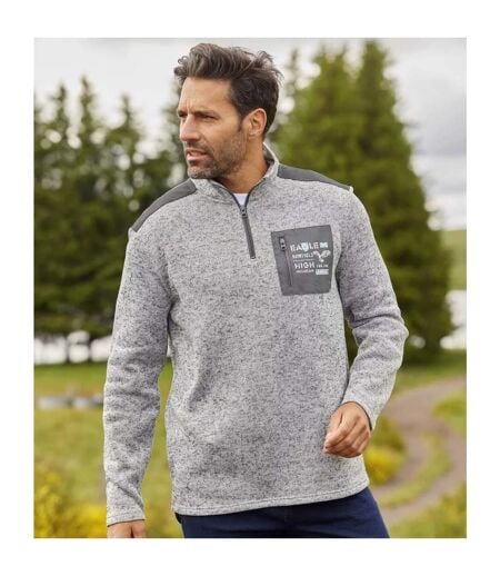 Pull homme gris Atlas For Men