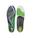 Semelle noir/vert mixte sidas 3feet activ-1