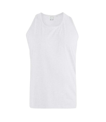 Duke Mens Fabio-1 Kingsize Muscle Vest (White) - UTDC171