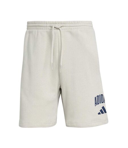 Short De Jogging Homme Alumine Bleu Adidas
