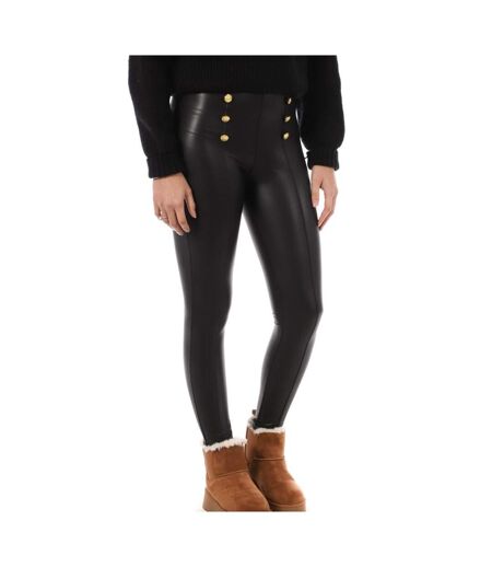 Legging Noir Femme Monday Premium Bouton - XXL