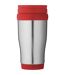 Bullet - Mug isotherme Sanibel (Argent/ Rouge) (Taille unique) - UTPF142
