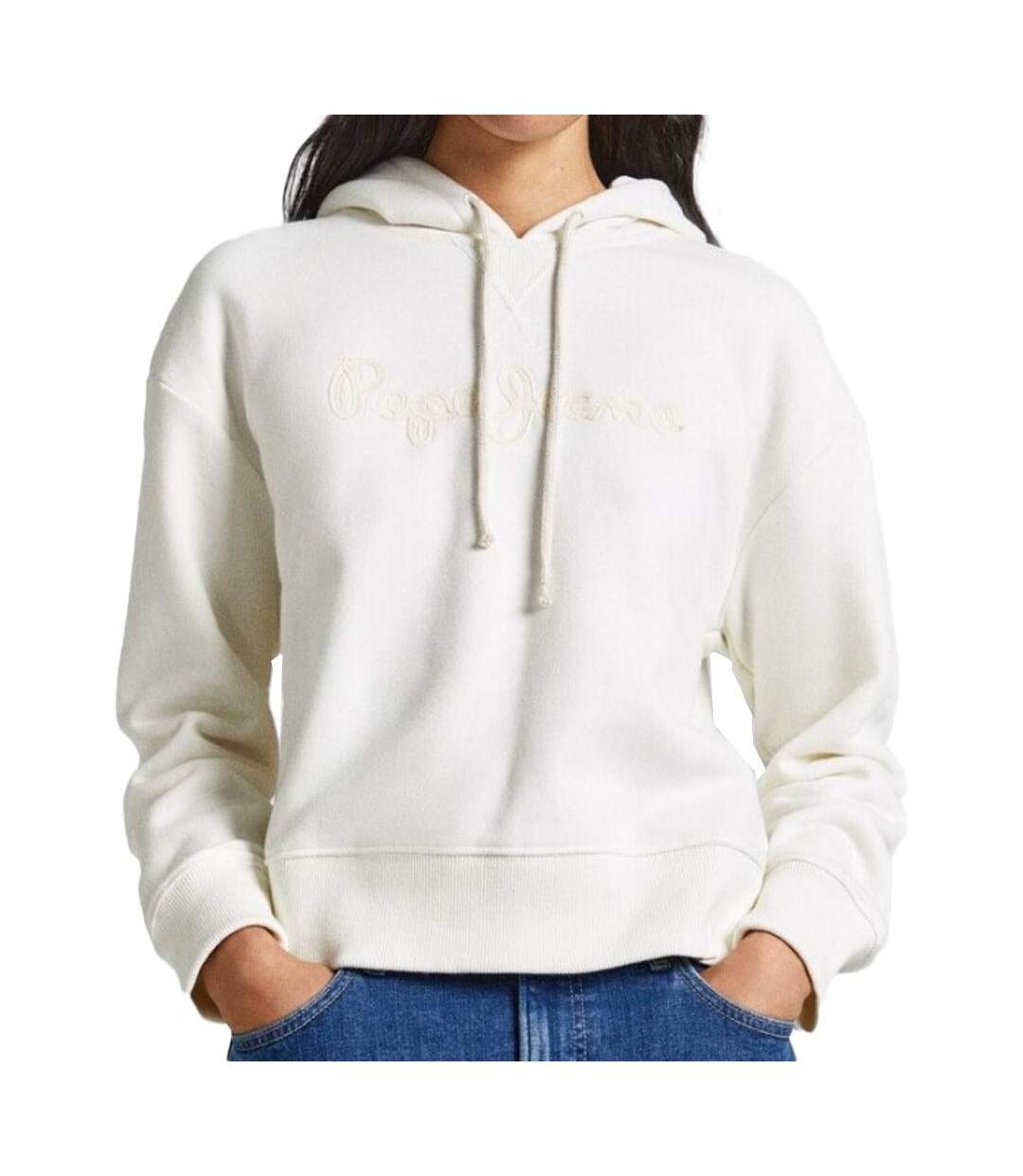 Sweat Écru Femme Pepe Jeans Nanette - XS-1